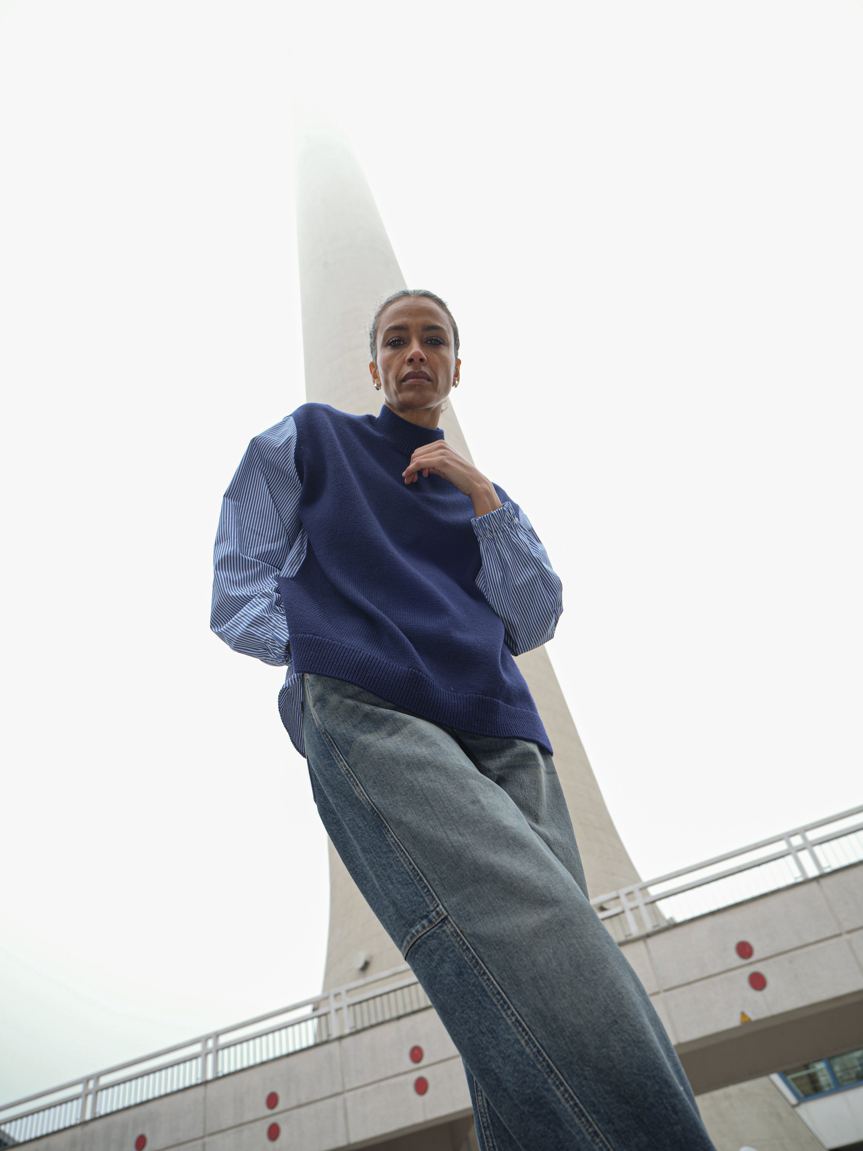 Modelshot / Blue / Detail